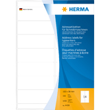 HERMA etiquette d'adresse pour machine  crire, 102 x 38 mm