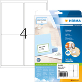 HERMA etiquette universelle PREMIUM, 99,1 x 139 mm, blanc