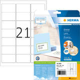 HERMA etiquette universelle PREMIUM, 63,5 x 38,1 mm, blanc