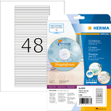 HERMA etiquette pour tuis de CD SPECIAL, 114,3 x 5,5 mm