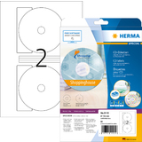 HERMA etiquette SPECIAL pour CD/DVD, diamtre: 116 mm, maxi