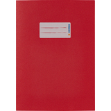 HERMA Protge-cahier, en papier, A5, rouge fonc