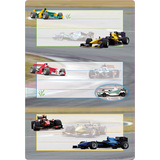 HERMA etiquettes pour livres "voitures de course", 70x 35 mm