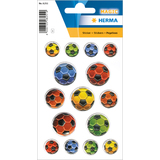 HERMA sticker MAGIC "Ballons de football multicolores"
