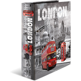 HERMA classeur  levier  motifs "London", A4, dos: 70 mm