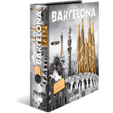 HERMA classeur  levier  motifs "Barcelona", A4, dos: 70 mm