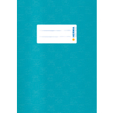 HERMA Protge-cahier, A5, en PP, bleu fonc opaque