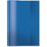 HERMA protge-cahiers, format A5, en PP, bleu transparent,