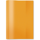 HERMA protge-cahiers, format A5, en PP, orange transparent