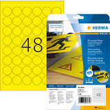 HERMA etiquette signaltique SPECIAL, diamtre: 30 mm, jaune