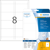 HERMA plaques nominatives  insrer SPECIAL,90 x 60mm, blanc