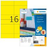 HERMA etiquette universelle SPECIAL, 105 x 37 mm, jaune