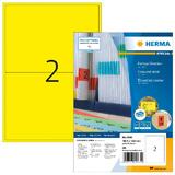HERMA etiquette universelle SPECIAL, 199,6 x 143,5 mm, jaune