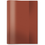 HERMA Protge-cahiers, format A5, en PP, brun transparent