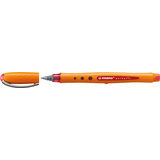 STABILO stylo roller worker fine, rouge