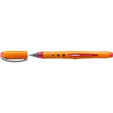 STABILO stylo roller worker medium, rouge