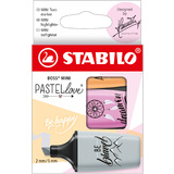 STABILO surligneur BOSS mini Pastellove 2.0,tui carton de 3