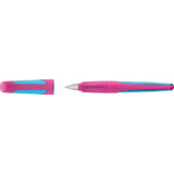 STABILO stylo plume easybuddy A, droitiers, rose/bleu clair