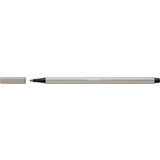 STABILO stylo feutre pen 68, gris perle