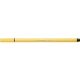 STABILO stylo feutre pen 68, jaune clair