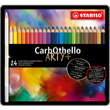 STABILO crayon pastel carbothello ARTY+ tui de 24