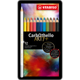 STABILO crayon pastel carbothello ARTY+, tui de 12
