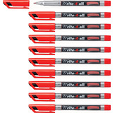 STABILO marqueur permanent Write-4-all, F, rouge