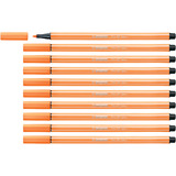 STABILO stylo feutre pen 68, orange fluo