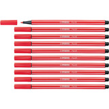 STABILO stylo feutre pen 68, rouge carmin