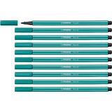 STABILO stylo Feutre pen 68, bleu turquoise