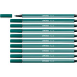 STABILO stylo feutre pen 68, vert-bleu
