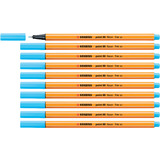 STABILO feutre  pointe fine point 88, bleu fluo