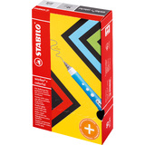 STABILO stylo roller worker colorful, bleu
