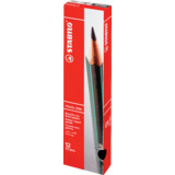 STABILO crayon graphite othello avec gomme, duret: 2B