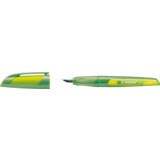STABILO stylo plume easybuddy M, droitiers, citron/vert