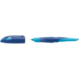 STABILO stylo plume easybirdy R, droitiers, bleu/azur
