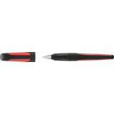 STABILO stylo plume easybuddy M, noir/corail