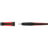 STABILO stylo plume easybuddy A, noir/corail