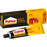 Pattex colle de contact Compact Gel, avec solvant, tube de