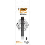 BIC recharge pour stylo  bille Cristal RE'NEW, S, noir