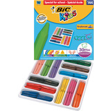 BIC crayon de cire Plastidecor Triangle, garniture scolaire