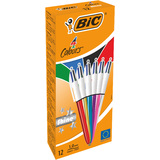 BIC stylo  bille rtractable 4Colours Shine, assorti