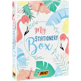 BIC kit de dessin "My stationery Box" avec carnet de notes