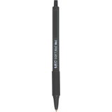 BIC stylo  bille rtractable soft Feel clic grip, noir