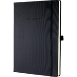 sigel carnet de notes Conceptum, A4, pointill, noir