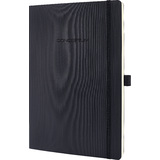 sigel carnet de notes Conceptum, A4, quadrill, noir
