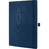 sigel carnet de notes Conceptum, A4, lign, bleu