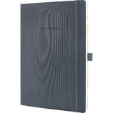 sigel carnet de notes Conceptum, A4, lign, gris