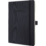 sigel carnet de notes Conceptum, A5, quadrill, noir