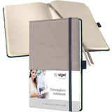 sigel carnet de notes Conceptum design Casual, A5, beige